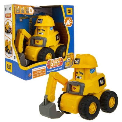 Экскаватор музыкальный CAT 18см 1toy Т19122