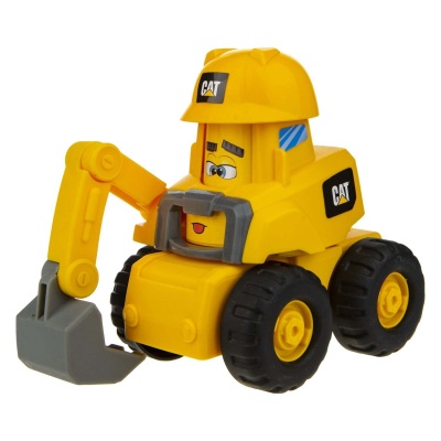 Экскаватор музыкальный CAT 18см 1toy Т19122