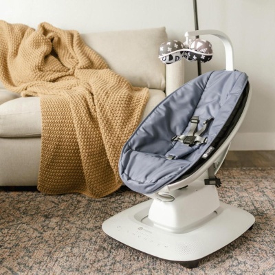 Электронные качели 4moms mamaRoo New Slate Blue
