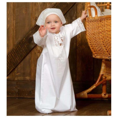 Крестильная рубашка Традиция Мастерская Покров 3