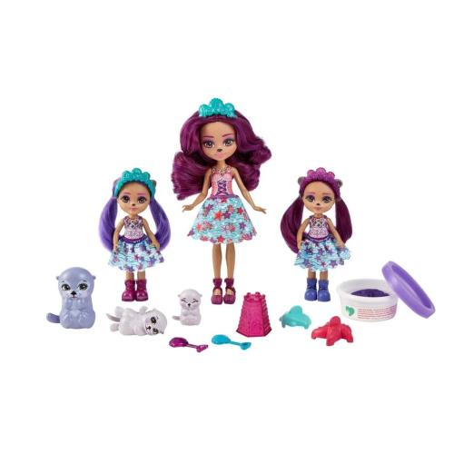 Набор игровой Семья Оттавии Выдры Enchantimals Mattel HCF96 фото 2