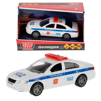 Машина Седан Полиция инерционная Технопарк 1726360-R
