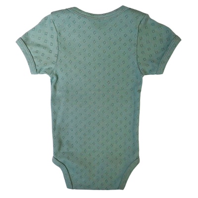 Боди-футболка Ажурная рибана Чуди Кидс 129124 светлая полынь 03