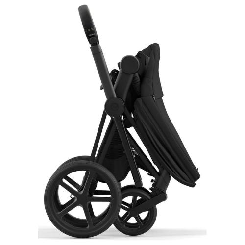 Коляска 2 в 1 Cybex Priam IV Matt Black Sepia Black фото 24