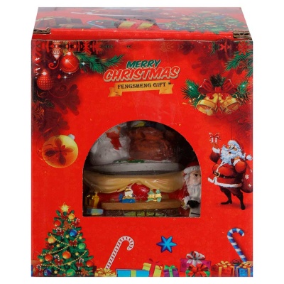 Новогодний снежный шар с подсветкой Праздничный вечер Miland СВШ-2240