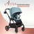 Детская прогулочная коляска Aimile Aster AS-004 Aquagreen
