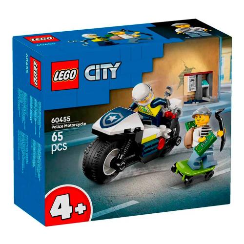 Конструктор Lego City 60455 Полицейская погоня на мотоцикле фото 4