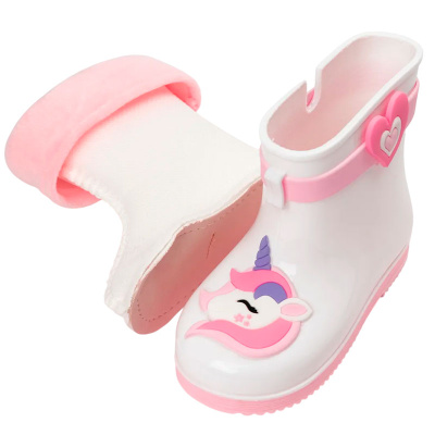 Сапоги резиновые детские TikkaGo 8U03_2433-1_white-pink 2