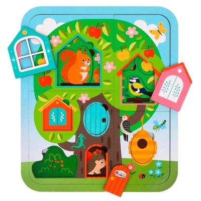 Пазл многослойный Удивительное дерево Mapacha 962215 1