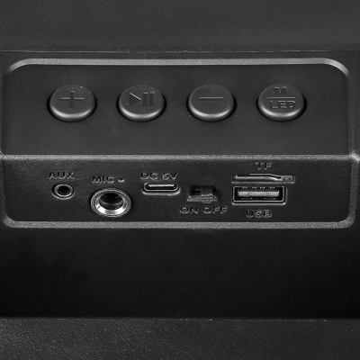 Портативная колонка с микрофоном и пультом управления Яркая дискотека Miland КЛН-9992 3