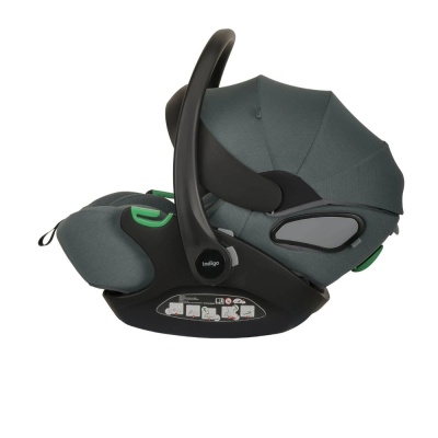 Автокресло детское Indigo Techno i-Size тёмно-зелёный 05
