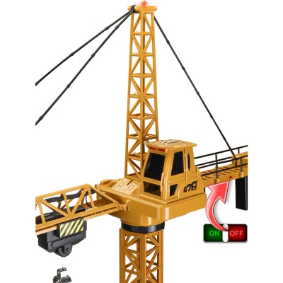 Подъемный кран на радиоуправлении Рыжий кот 1771019 2