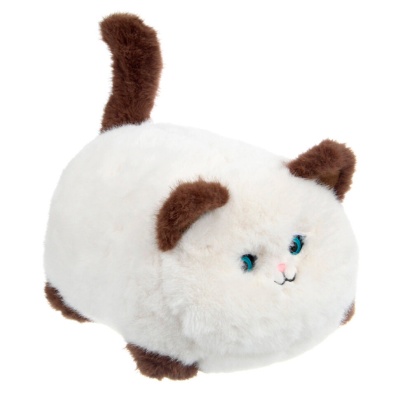 Кошка интерактивная моргает виляет хвостом издает звуки Veld Co 133641 коричневая 4