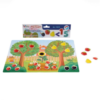 Игра развивающая Магнитные истории Я считаю Десятое Королевство 03849 4