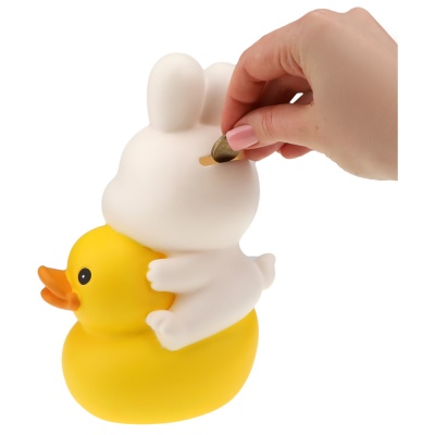 Копилка Зайка на Утке 21 см Miland КС-3678 2