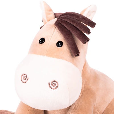 Мягкая игрушка Конь Маффин 24 см Символ Года Maxitoys MT-250231-24