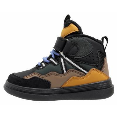 Ботинки детские Indigo Kids 97-055C черный-желтый 3