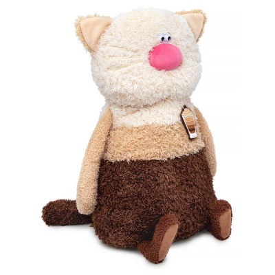 Мягкая игрушка-подушка Кот Мокко 38 см Budi Basa CCp38-01 02