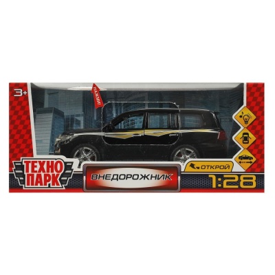 Коллекционная машинка Внедорожник Технопарк 2304008935-BK-R