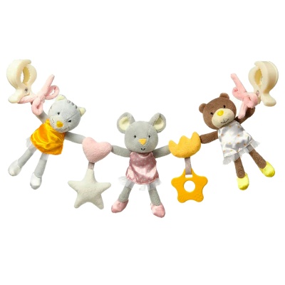 Игрушка подвеска на коляску манеж Ballerinas BabyOno 1441 10013160/010322/3127727 1