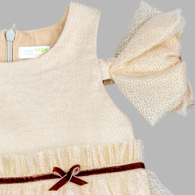 Платье Чуди Кидс 585625П-1 бежевый 04