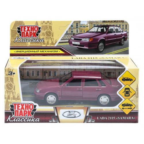 Машинка металлическая Lada-2115 Samara Технопарк 2115-12-CRY фото 14