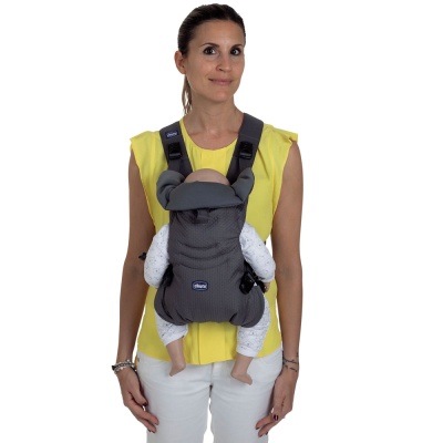 Переноска-кенгуру Easyfit Moon Grey Chicco 00079154770000-3