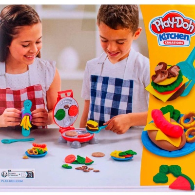 Набор для лепки Бургер гриль Play Doh Hasbro B5521EU6 2