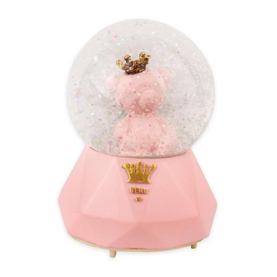 Сувенир Музыкальный водяной шар Мишка Miland Т-4892 02