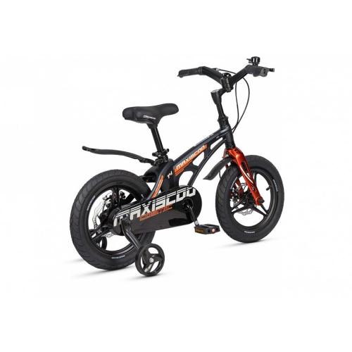 Велосипед детский Maxiscoo Cosmic Deluxe Plus 14 MSC-C1445D мерцающий графит фото 4
