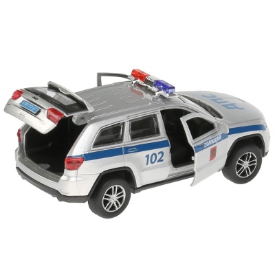 Игрушка Машина Jeep Grand Cherokee Полиция Технопарк CHEROKEE-12SLPOL-SL 2