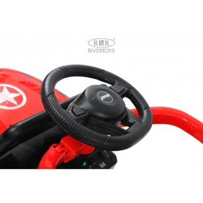 Детский электромобиль RiverToys G003GG красный