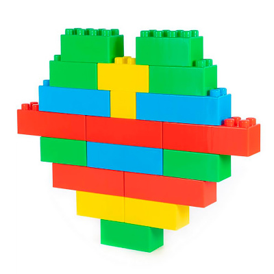 Конструктор для малышей Строитель XL 27 элементов Полесье 93664 3