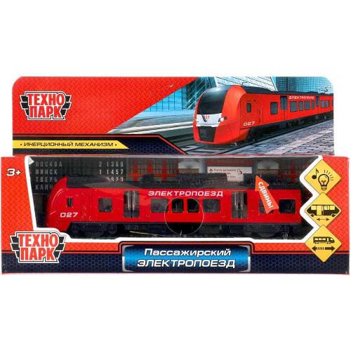 Металлическая модель Пассажирский электропоезд Технопарк ELTRAIN-17SL-RD фото 6