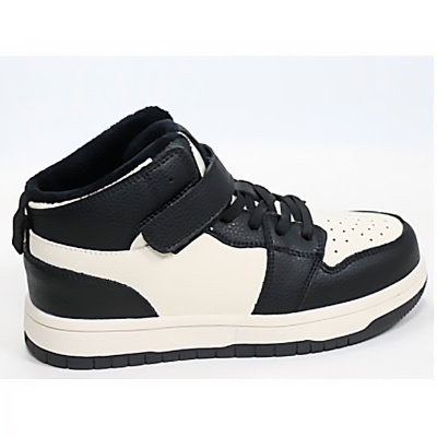 Ботинки для девочки Grunberg 158626/01-01 черно белые 4'