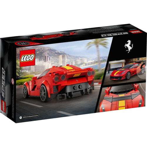 Конструктор Lego Speed Champions 76914 Ferrari 812 Competizione фото 8