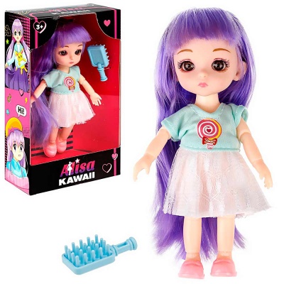 Кукла Alisa Kawaii mini 15 см 1toy Т24352