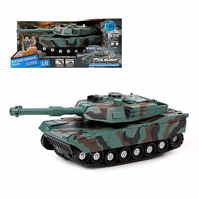 Танк инерционный свет звук Наша Игрушка 6506-2 3