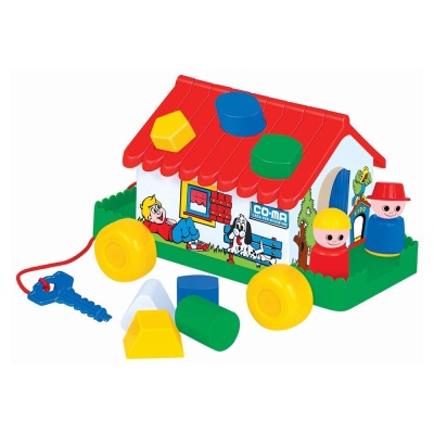 Каталка-сортер Игровой дом Полесье 6202