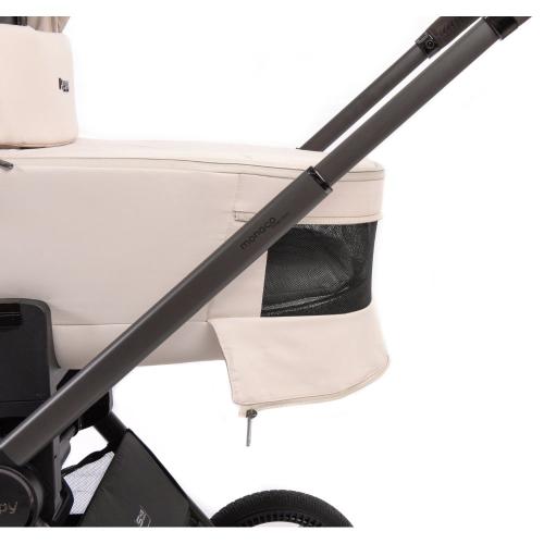 Коляска 2 в 1 Peppy Monaco Thermo Beige бежевый фото 9