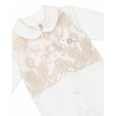 Комплект Рококо для девочки и мальчика 2 предмета Наследникъ 01086-02002-054 экрю 5