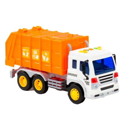 Автомобиль коммунальный Сити инерционный со светом и звуком Полесье 86426 1