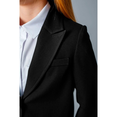 Жакет школьный для девочки Deloras X64125A черный 4