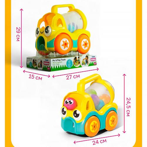 Развивающая игрушка Веселая бетономешалка Toomies Tomy 65974 фото 6