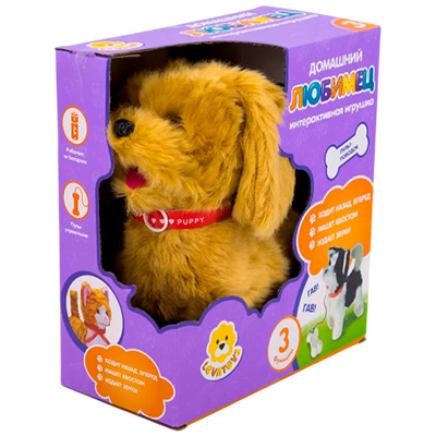 Интерактивная игрушка собака Levatoys FCJ0579357