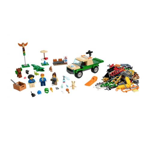 Конструктор Lego City Миссии по спасению диких животных Lego 60353 фото 5