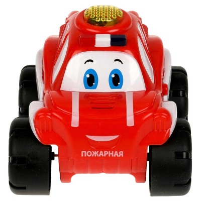 Музыкальная машинка пожарный Бип-Бип Умка HT844-R2