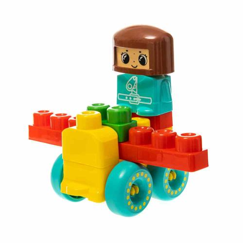Конструктор Baby Blocks Самолетик 20 деталей Десятое Королевство 03911 фото 4