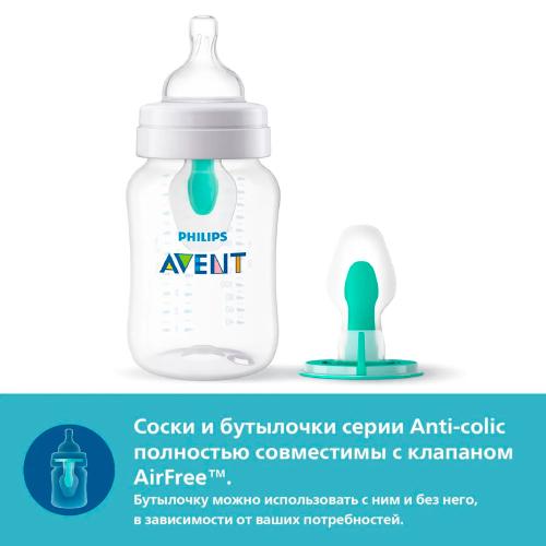 Соска для бутылочки Avent Anti colic от 0 месяцев 2шт Avent SCY761/02 фото 3
