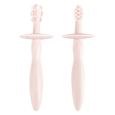 Набор силиконовых зубных щеток Happy Baby 20017